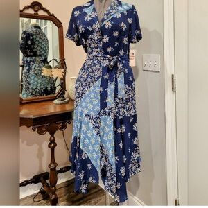 Nanette Lepore Floral Dress Ss 14 NWT